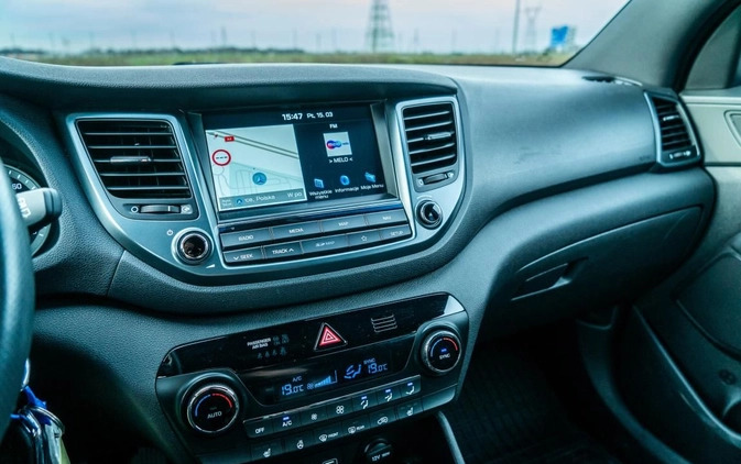 Hyundai Tucson cena 79500 przebieg: 80334, rok produkcji 2018 z Zduny małe 407